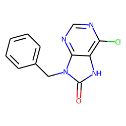 Purin-8(9h)-one, 9-benzyl-6-chloro-