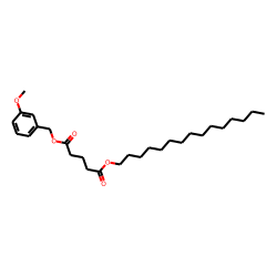 Glutaric acid, 3-methoxybenzyl pentadecyl ester