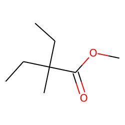 Butanoic acid, 2-ethyl-2-methyl-, methyl ester