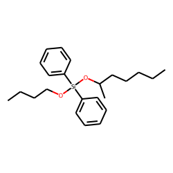 Silane, diphenylbutoxy(hept-2-yloxy)-