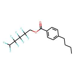 4-Butylbenzoic acid, 2,2,3,3,4,4,5,5-octafluoropentyl ester