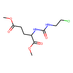Glutamic acid, n-[(2-chloroethyl)carbamoyl]-, dimethyl ester