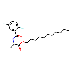D-Alanine, N-(2,5-difluorobenzoyl)-, undecyl ester