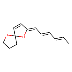2-(2,4-Hexadiynylidene)-1,6-dioxaspiro[4,4]non-3-ene