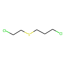 Propane, 1-chloro-3-((2-chloroethyl)thio)-