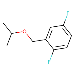 2,5-Difluorobenzyl alcohol, isopropyl ether