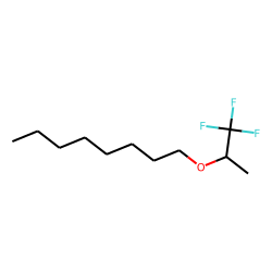 Ether, octyl 2,2,2-trifluoro-1-methylethyl, (±)-