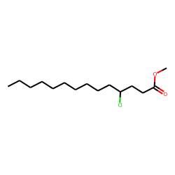 4-Chlorotetradecanoic acid, methyl ester