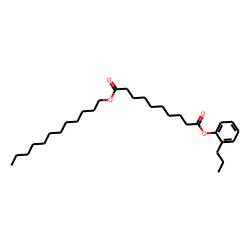 Sebacic acid, dodecyl 3-propylphenyl ester