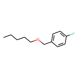 (4-Fluorophenyl) methanol, n-pentyl ether