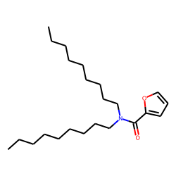 Furan-2-carboxamide, N,N-dinonyl-