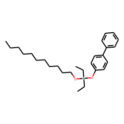 Silane, diethyl(4-phenylphenoxy)undecyloxy-