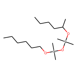 Silane, dimethyl(dimethyl(2-hexyloxy)silyloxy)hexyloxy-