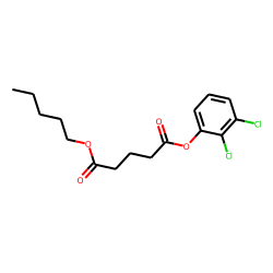Glutaric acid, 2,3-dichlorophenyl pentyl ester
