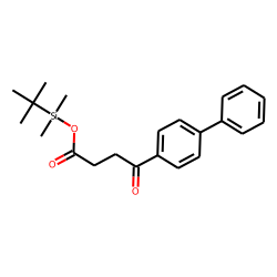 tert-Butyldimethylsilyl 4-oxo-4-(4-phenylphenyl)butanoate