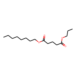 Glutaric acid, octyl propyl ester