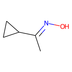 Ethanone, 1-cyclopropyl-, oxime