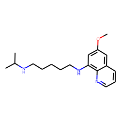 1,5-Pentanediamine, N-(6-methoxy-8-quinolinyl)-N'-(1-methylethyl)-