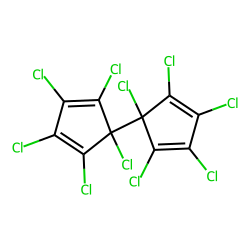 Bi-2,4-cyclopentadien-1-yl, 1,1',2,2',3,3',4,4',5,5'-decachloro-