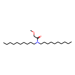 Methoxyacetamide, N,N-didecyl-