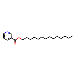 Tetradecan-1-ol, nicotinate