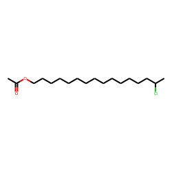 1-Hexadecanol, 15-chloro, acetate