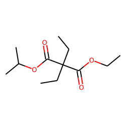 Diethylmalonic acid, ethyl isopropyl ester