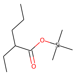 Valpropic acid, TMS