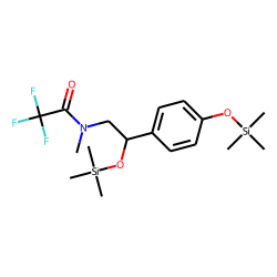 Synephrine, N-TFA-O-TMS