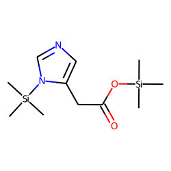 Imidazole-5-acetic acid, TMS