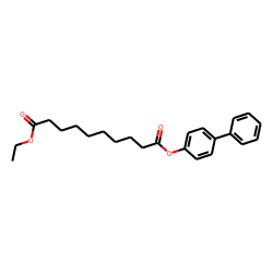 Sebacic acid, ethyl 4-phenylphenyl ester