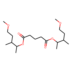 Glutaric acid, di(5-methoxy-3-methylpent-2-yl) ester