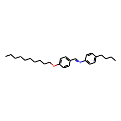 p-Decyloxybenzylidene p-butylaniline