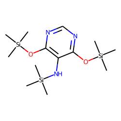Pyrimidine, 5-amino-4,6-dihydroxy, TMS
