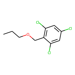 2,4,6-Trichlorobenzyl alcohol, n-propyl ether