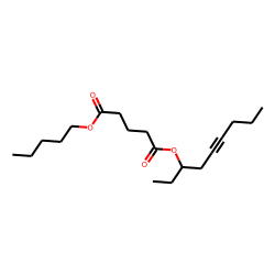 Glutaric acid, non-5-yn-3-yl pentyl ester