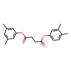 Succinic acid, 3,5-dimethylphenyl 3,4-dimethylphenyl ester