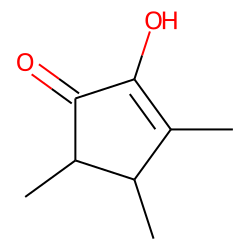 2-Cyclopenten-1-one, 2-hydroxy-3,4,5-trimethyl, cis