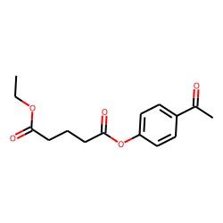 Glutaric acid, 4-acetylphenyl ethyl ester
