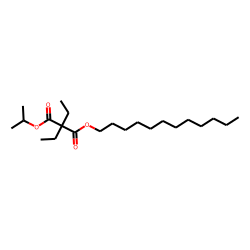 Diethylmalonic acid, dodecyl isopropyl ester