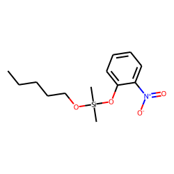 Silane, dimethyl(2-nitrophenoxy)pentyloxy-