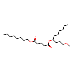 Glutaric acid, 1-methoxydec-4-yl octyl ester