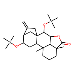 7-«alpha»,12-«alpha»-Dihydroxykaurenolide, TMS