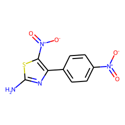 Thiazole, 2-amino-5-nitro-4-(p-nitrophenyl)