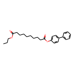 Sebacic acid, 4-phenylphenyl propyl ester