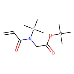 Acryl glycine, N,O-bis(trimethylsilyl)-