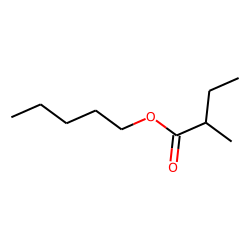 Butanoic acid, 2-methyl-, pentyl ester
