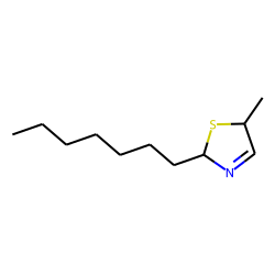 2-heptyl-5-methyl-3-thiazoline