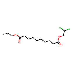 Sebacic acid, 2,2-dichloroethyl propyl ester
