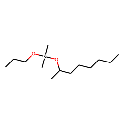 Silane, dimethyl(2-octyloxy)propoxy-